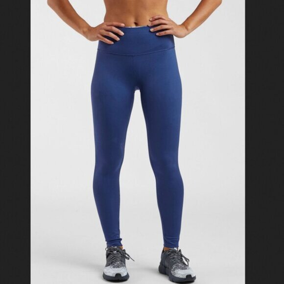 oiselle Roll With It Bird Hug Tights 6 Cirrus Print / Grounded - Picture 4 of 11